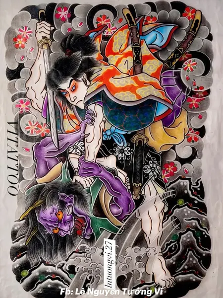 900+ ý tưởng hay nhất về Samurai tattoo trong 2026