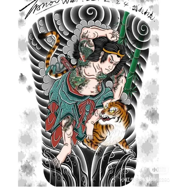 900+ ý tưởng hay nhất về Samurai tattoo trong 2026