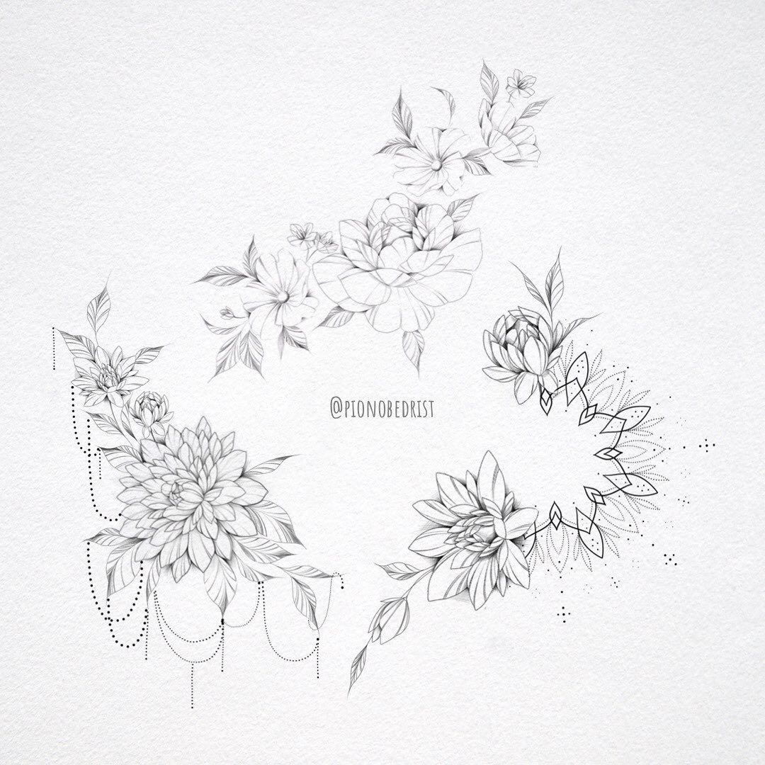 flowers tattoo