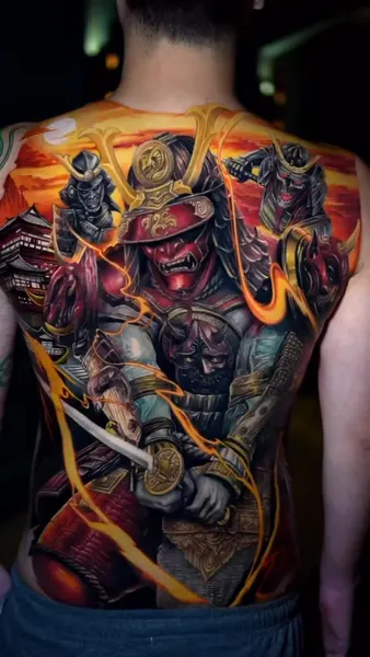 900+ ý tưởng hay nhất về Samurai tattoo trong 2026