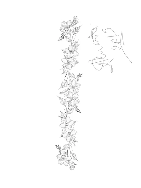 flowers tattoo