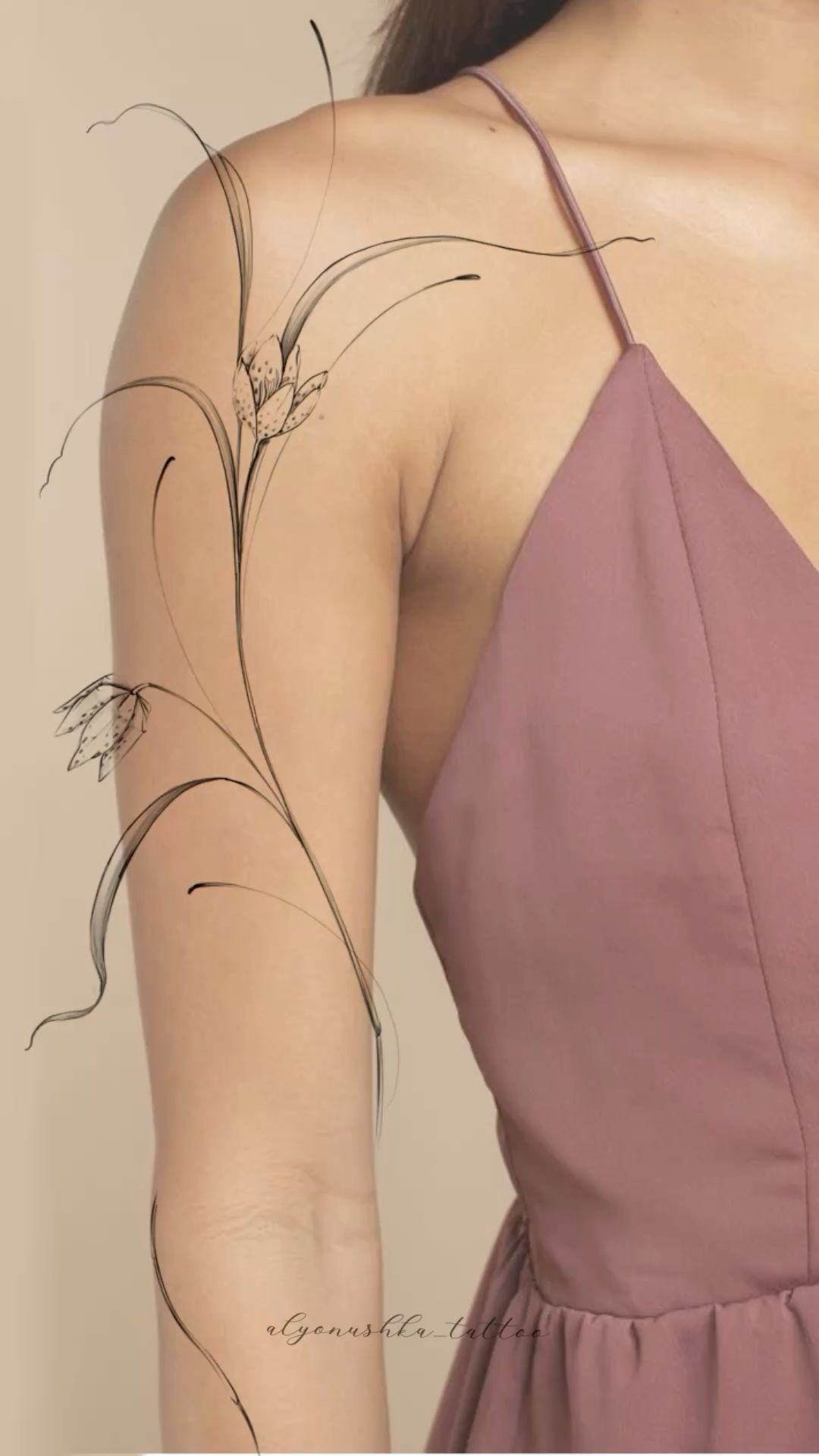 flowers tattoo