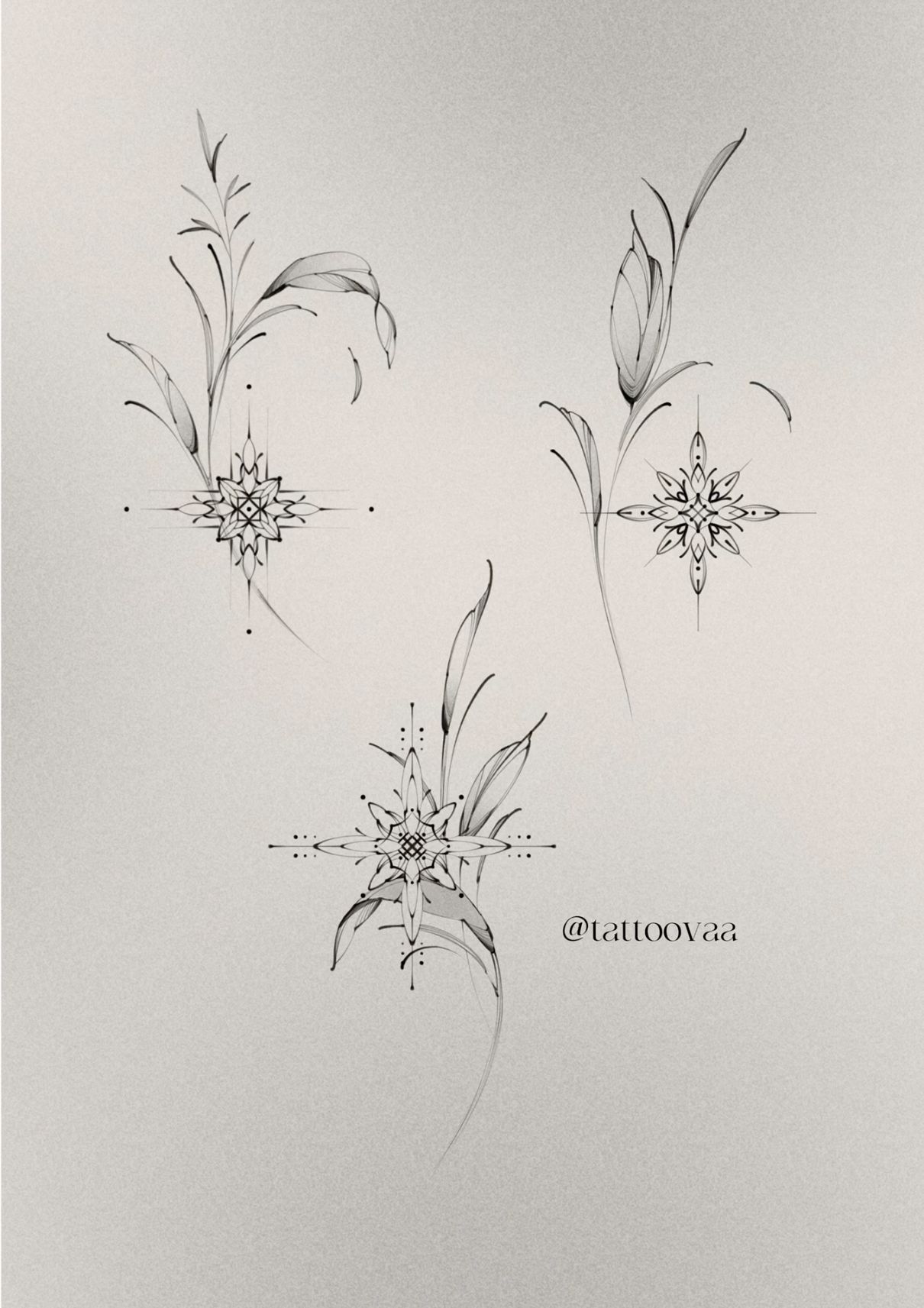 flowers tattoo