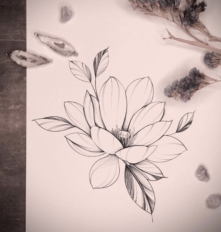 flowers tattoo