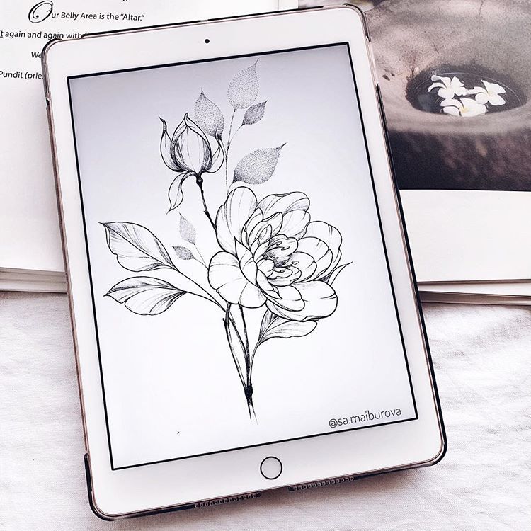 flowers tattoo