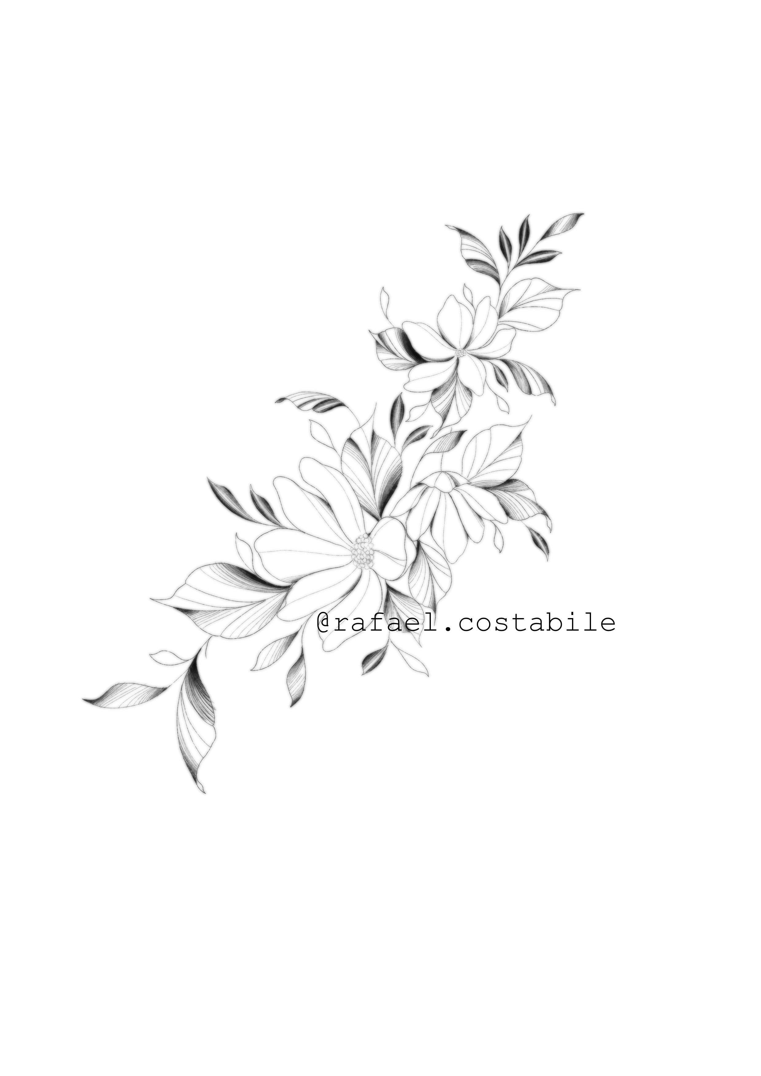 flowers tattoo