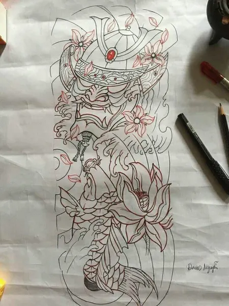 900+ ý tưởng hay nhất về Samurai tattoo trong 2026