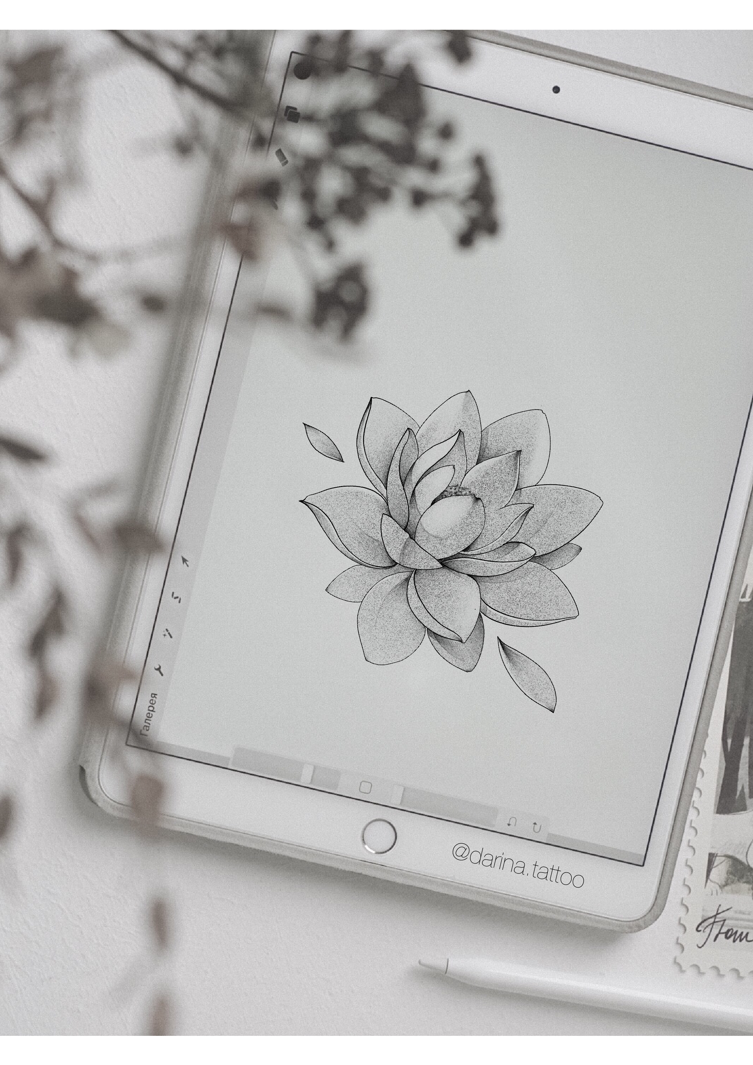 flowers tattoo