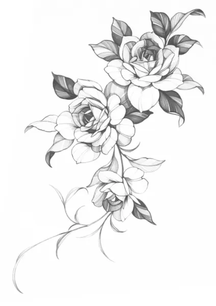 flowers tattoo