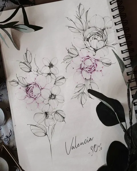 flowers tattoo