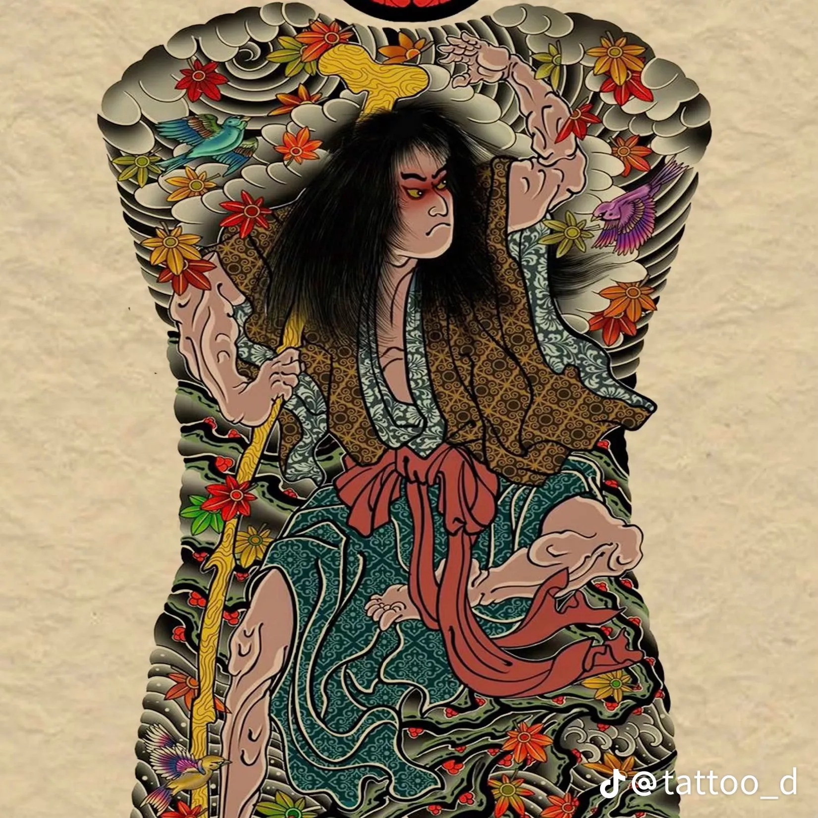 900+ ý tưởng hay nhất về Samurai tattoo trong 2026