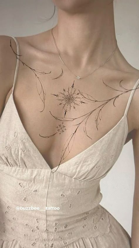 flowers tattoo