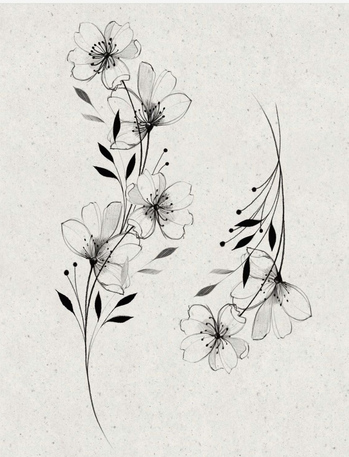 flowers tattoo
