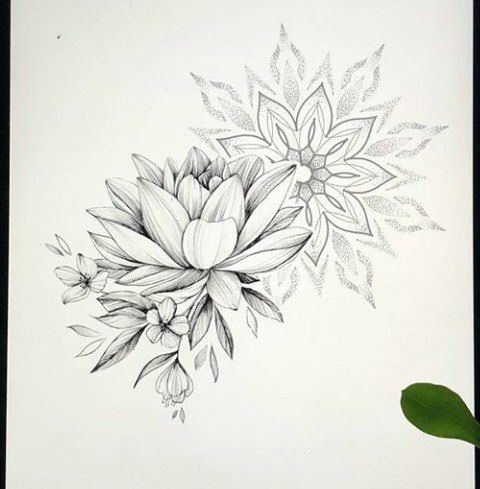 flowers tattoo