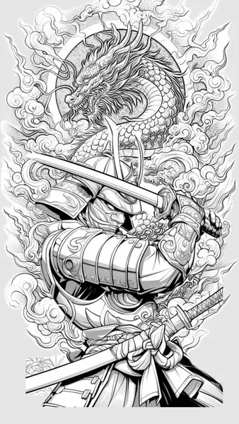 900+ ý tưởng hay nhất về Samurai tattoo trong 2026
