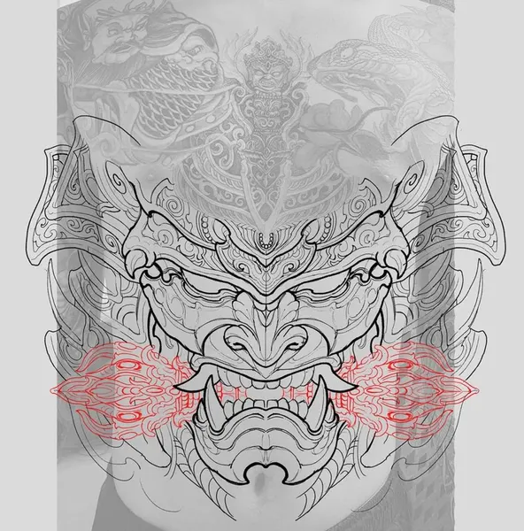 900+ ý tưởng hay nhất về Samurai tattoo trong 2026