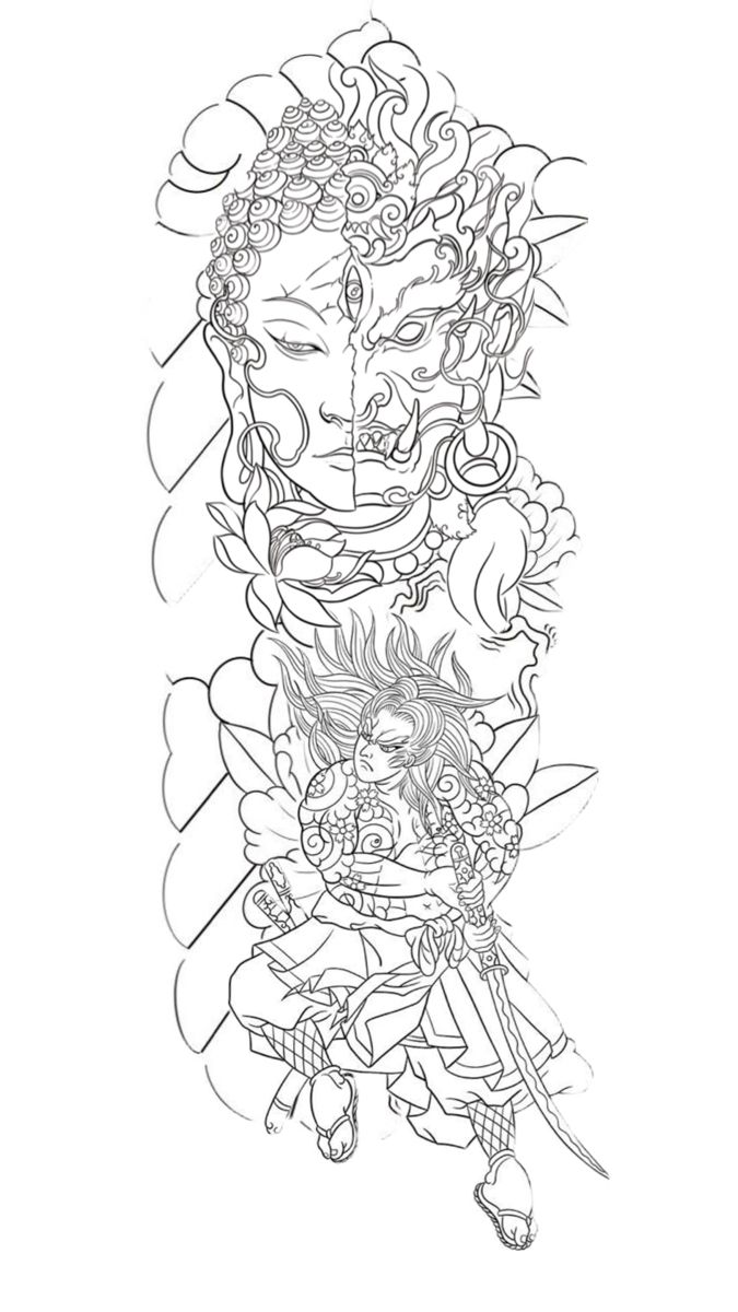 900+ ý tưởng hay nhất về Samurai tattoo trong 2026