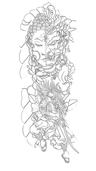 900+ ý tưởng hay nhất về Samurai tattoo trong 2026