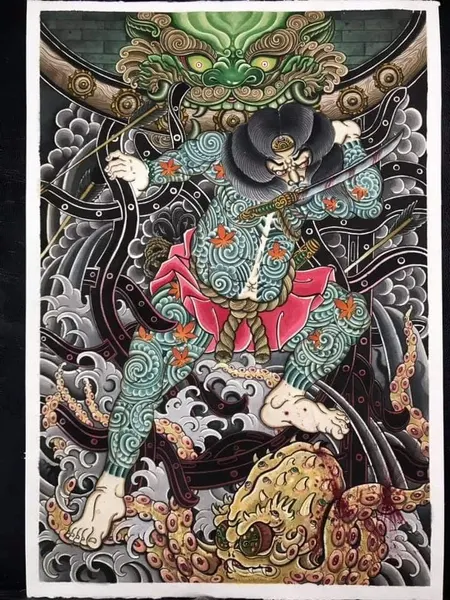900+ ý tưởng hay nhất về Samurai tattoo trong 2026
