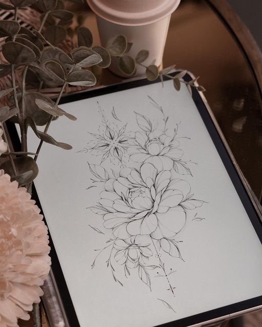flowers tattoo
