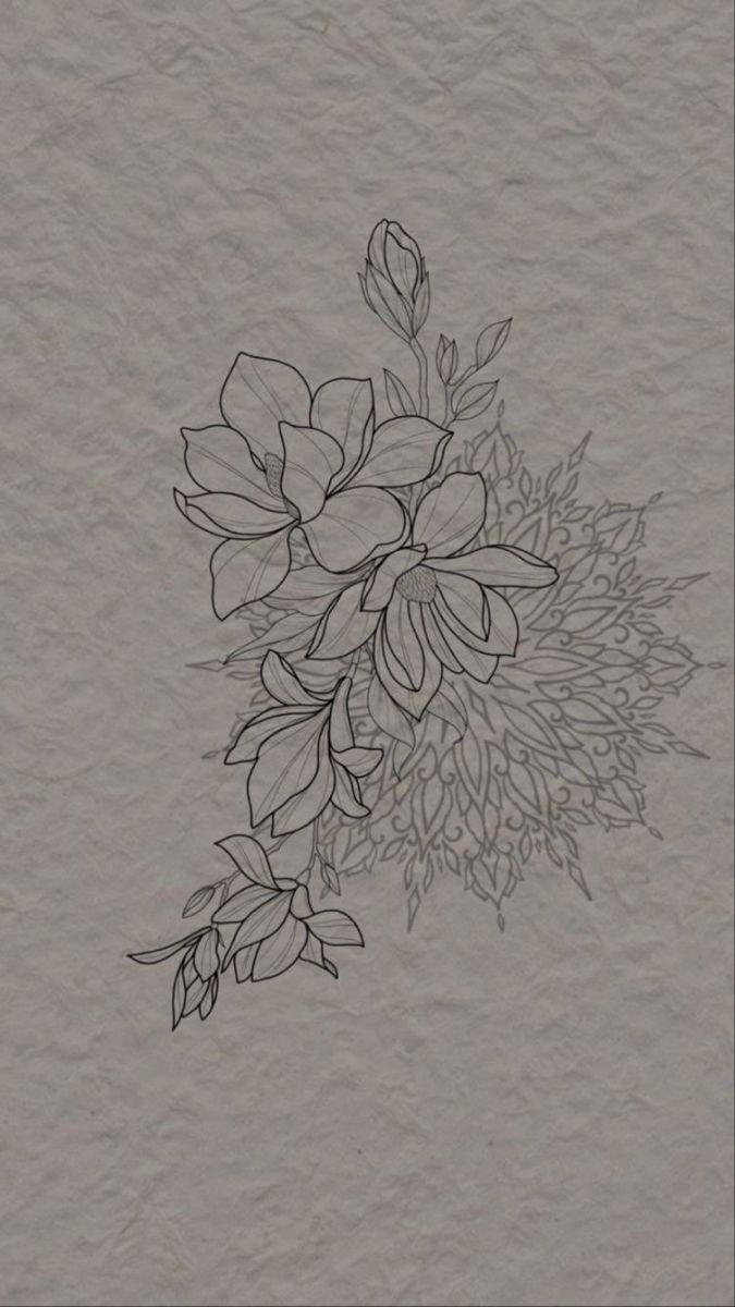 flowers tattoo