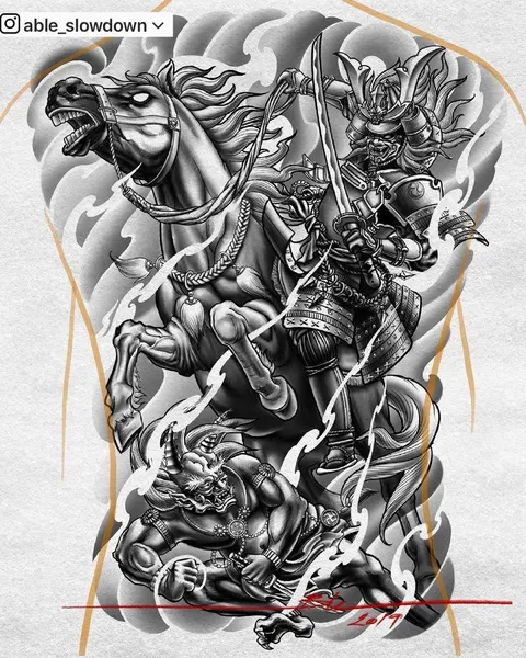 900+ ý tưởng hay nhất về Samurai tattoo trong 2026