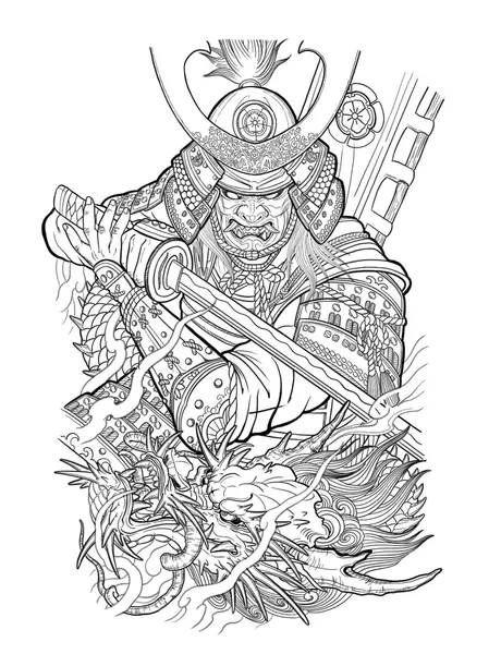 Samurai tattoo idea