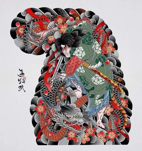 900+ ý tưởng hay nhất về Samurai tattoo trong 2026