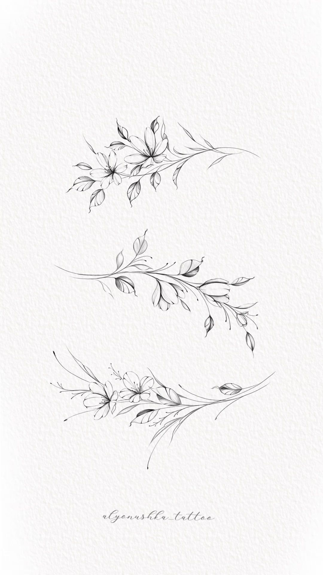 flowers tattoo