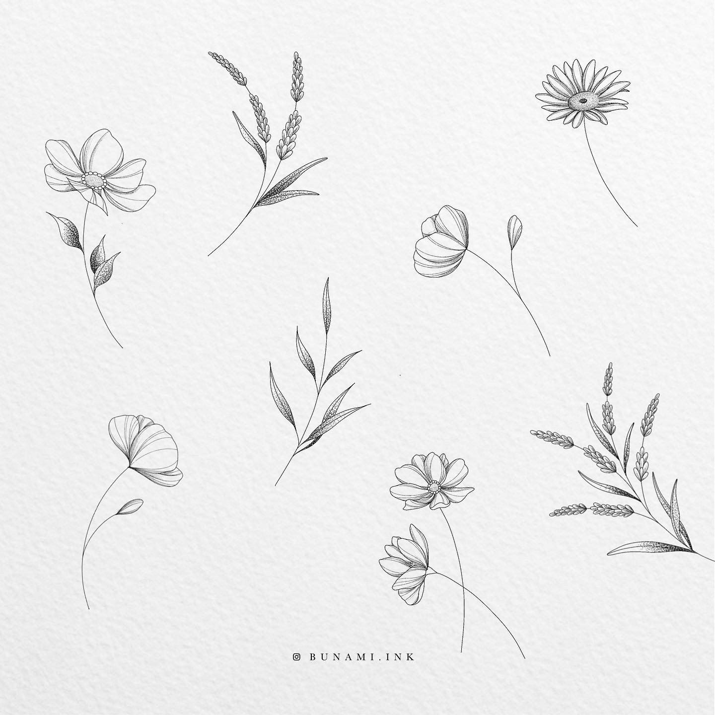 flowers tattoo