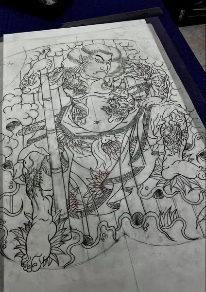 Samurai tattoo idea