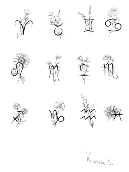 flowers tattoo