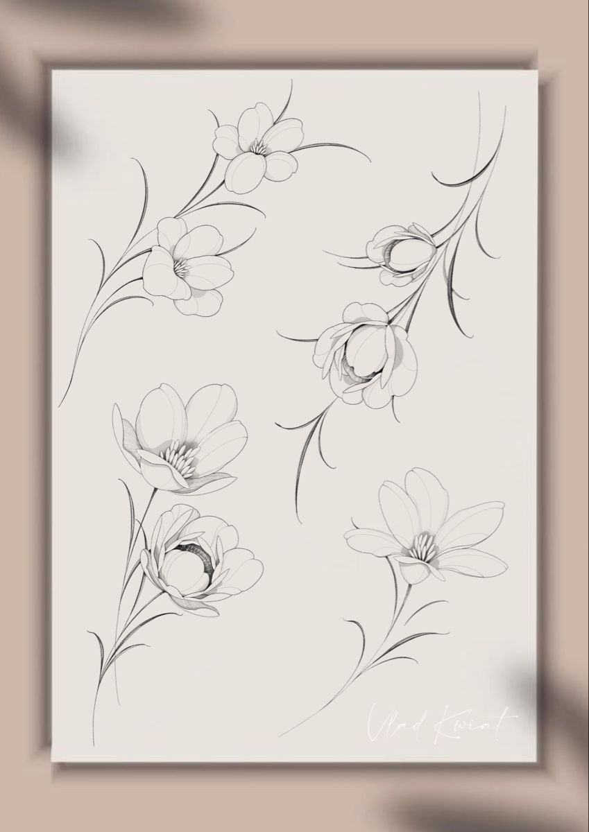flowers tattoo