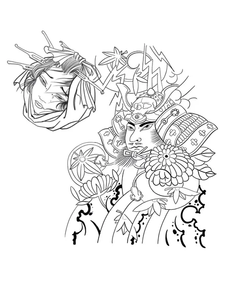 900+ ý tưởng hay nhất về Samurai tattoo trong 2026