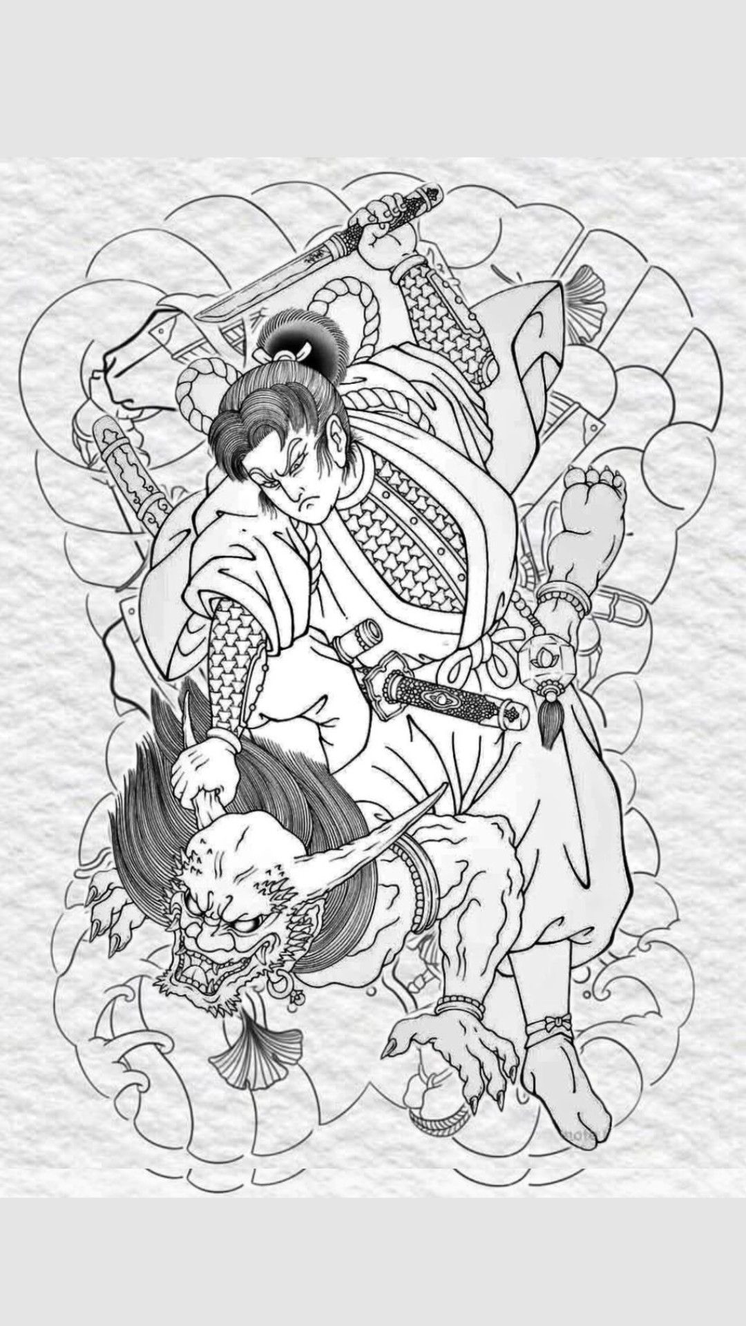 900+ ý tưởng hay nhất về Samurai tattoo trong 2026