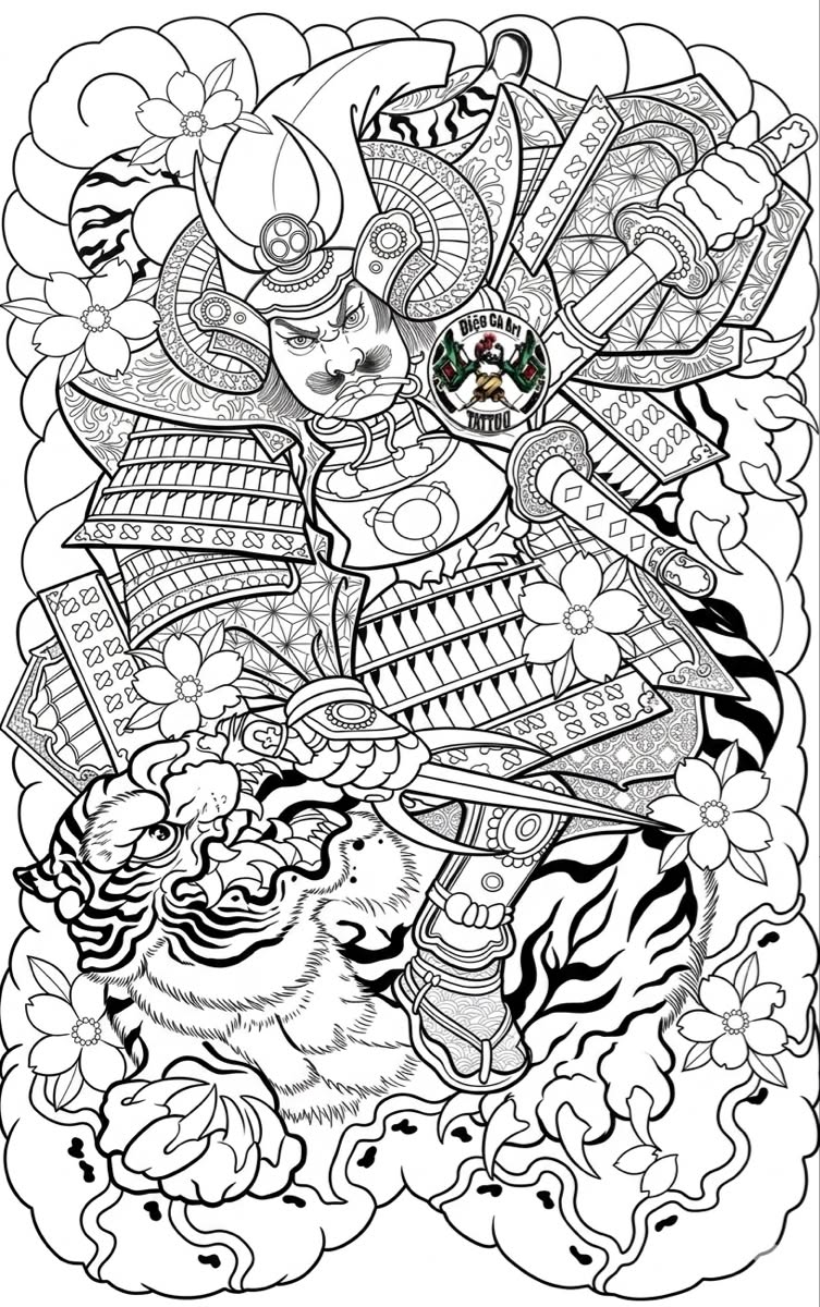 900+ ý tưởng hay nhất về Samurai tattoo trong 2026