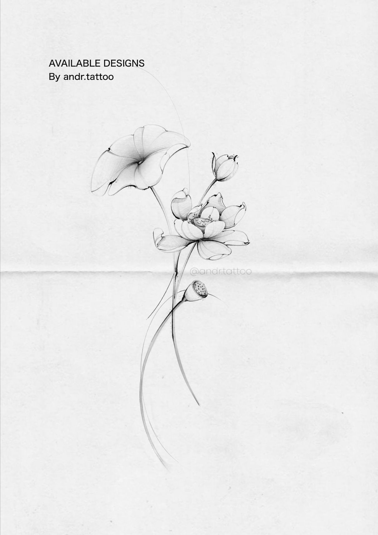 flowers tattoo