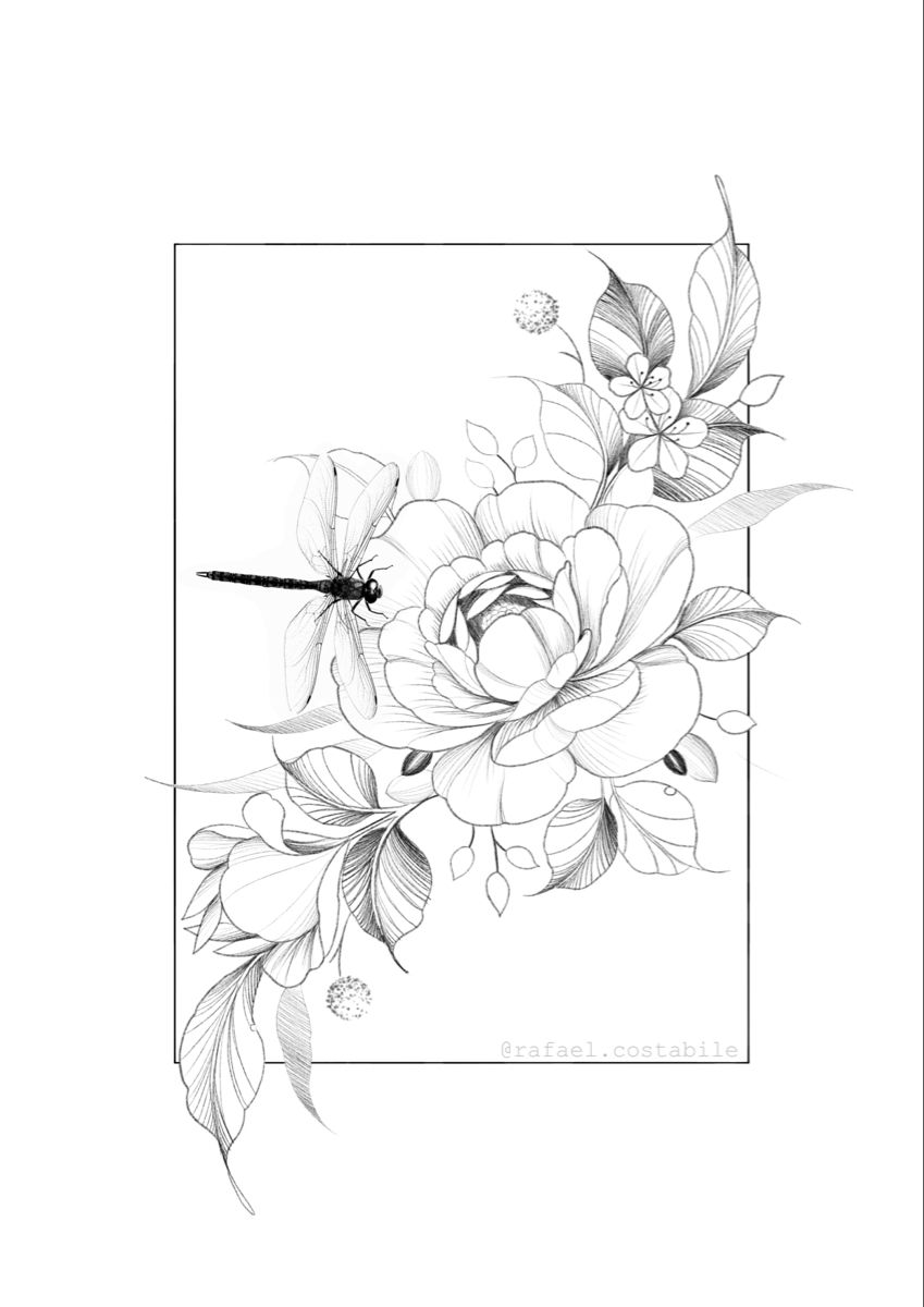 flowers tattoo