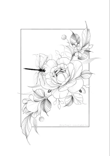 flowers tattoo