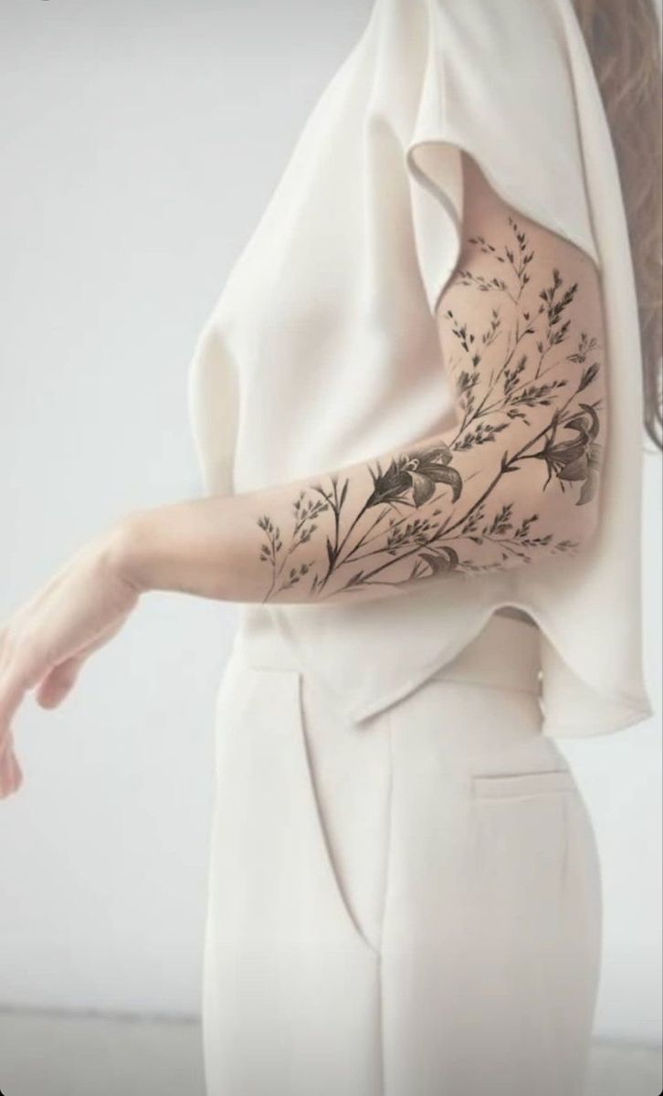 flowers tattoo