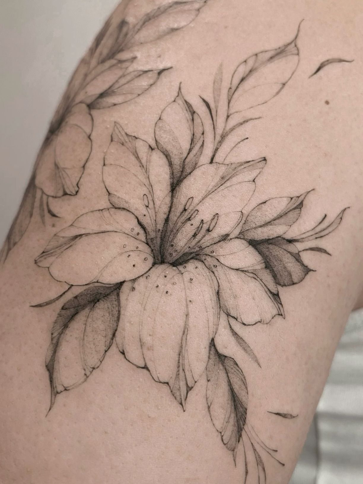 flowers tattoo