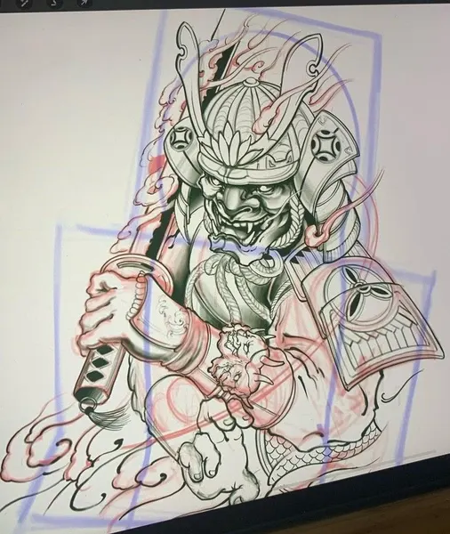900+ ý tưởng hay nhất về Samurai tattoo trong 2026