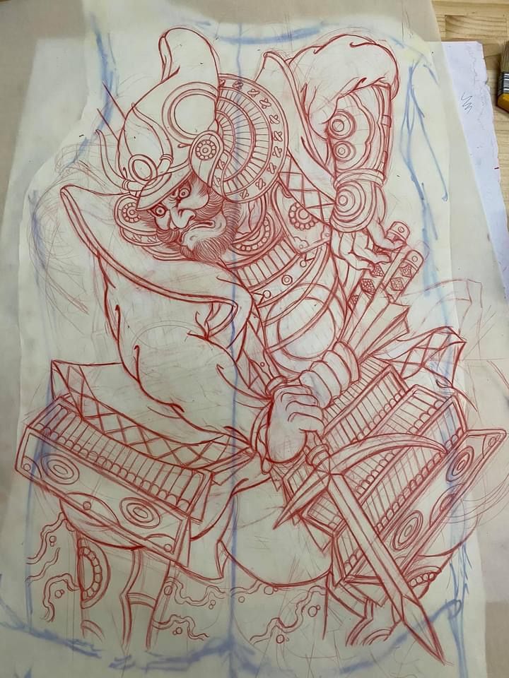 900+ ý tưởng hay nhất về Samurai tattoo trong 2026