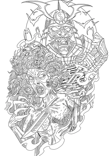 900+ ý tưởng hay nhất về Samurai tattoo trong 2026