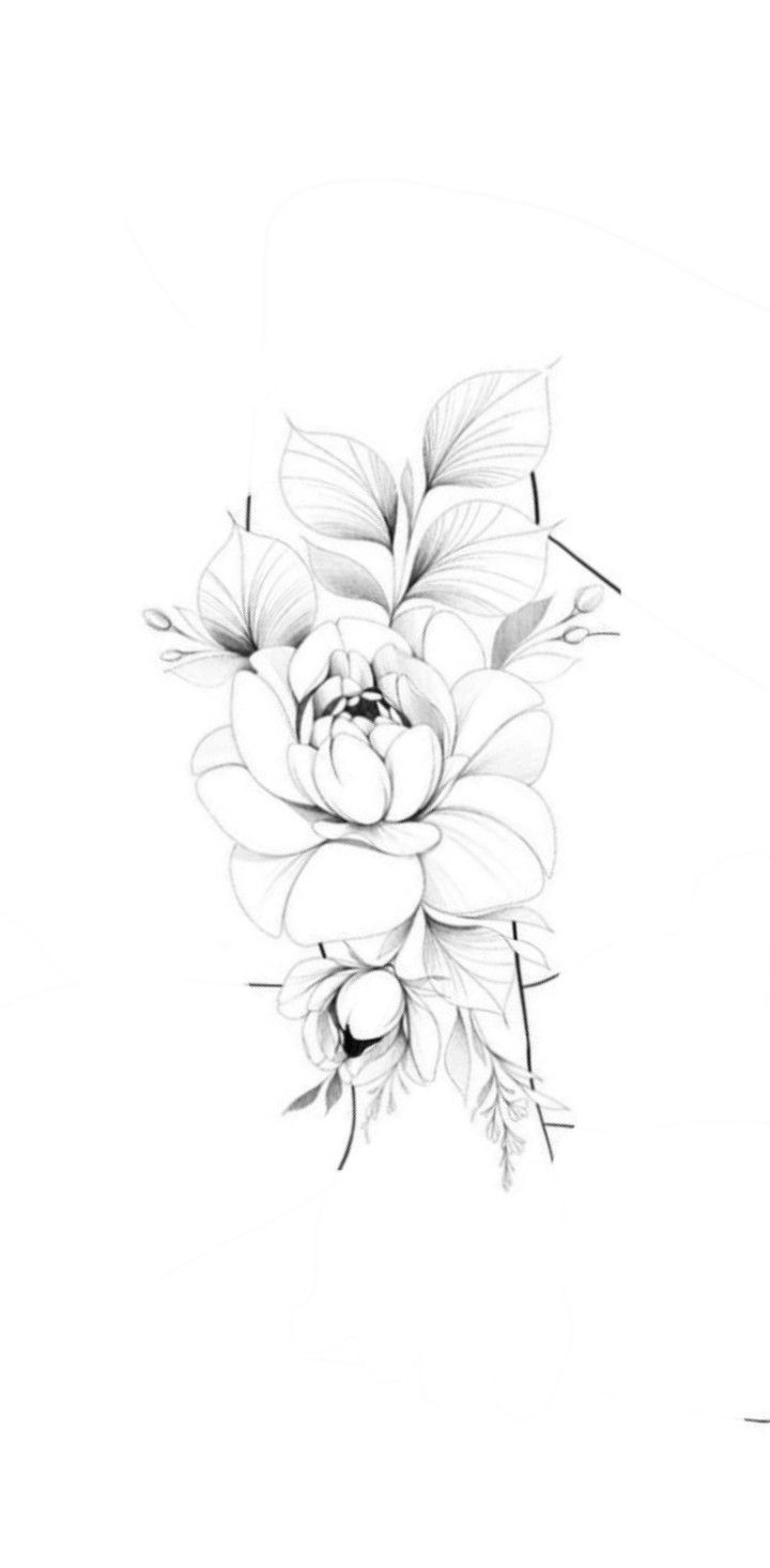 flowers tattoo