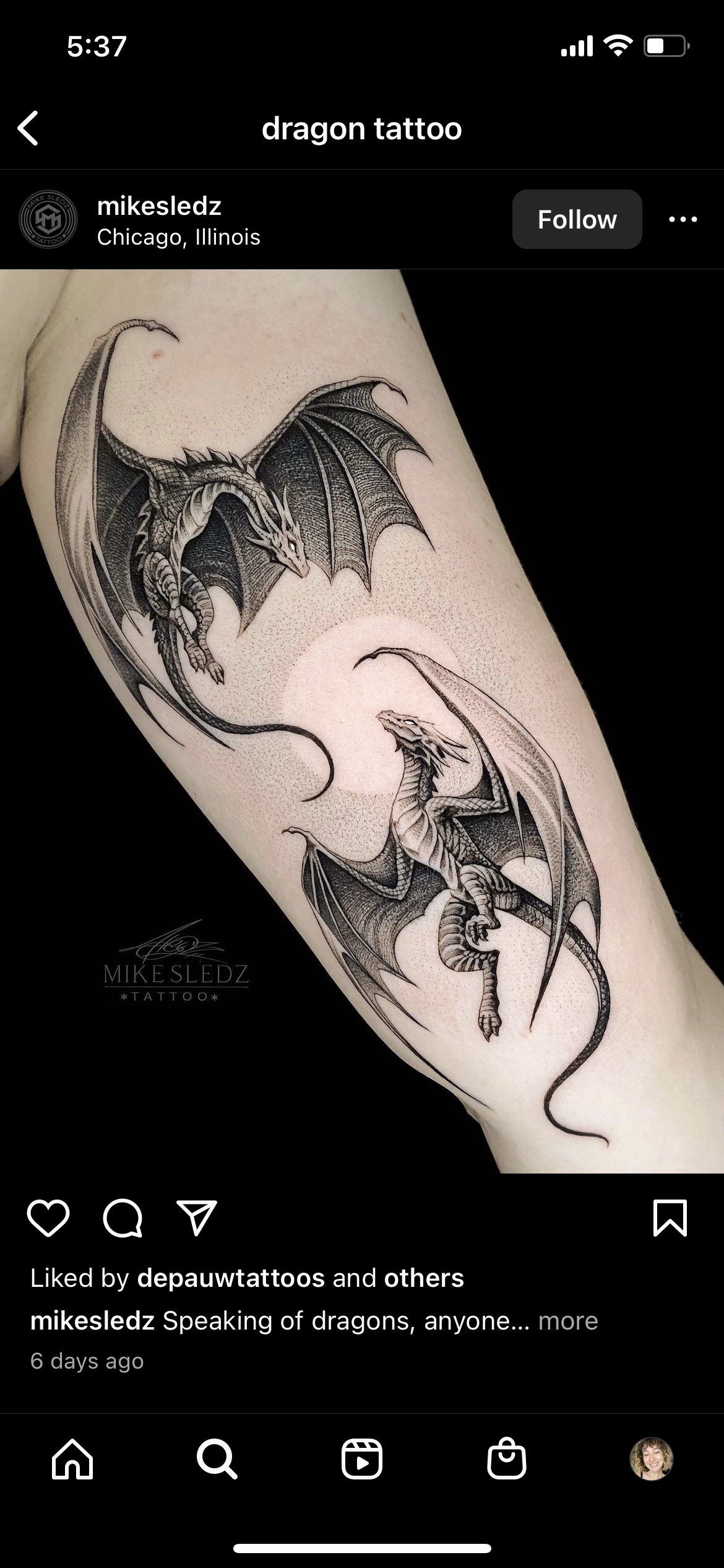 Dragon Tattoos ideas