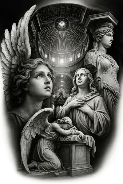 koyoliew / angel tattoos