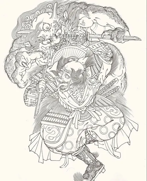 900+ ý tưởng hay nhất về Samurai tattoo trong 2026