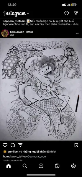 900+ ý tưởng hay nhất về Samurai tattoo trong 2026