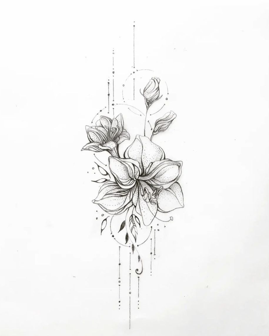 flowers tattoo